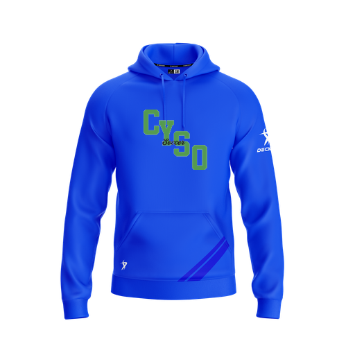 [CUS-DFW-SUHOOD-FLC-LSL-RYL-YXS-LOGO1] Summit Hoodie (Youth XS, Royal, Logo 1)