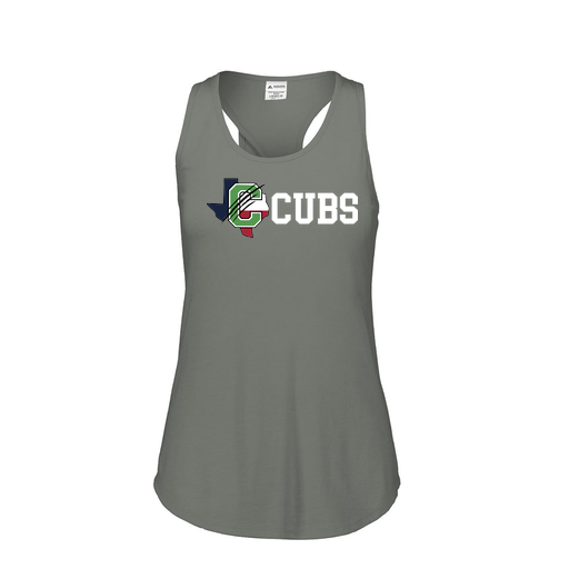 [3078.013.S-LOGO3] Ladies Tri Blend Tank Top (Female Adult S, Gray, Logo 3)