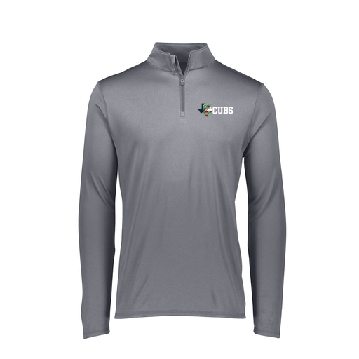 [FTLQFLGY-FAXS-LOGO3] Decker Women's Flex-Lite 1/4 Zip Shirt (Female Adult XS, Gray, Logo 3)