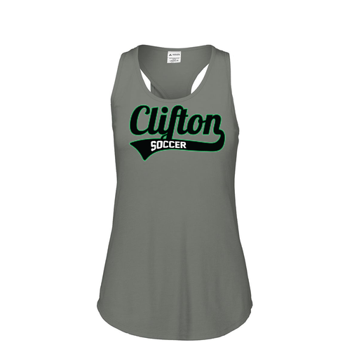 [3078.013.S-LOGO2] Ladies Tri Blend Tank Top (Female Adult S, Gray, Logo 2)