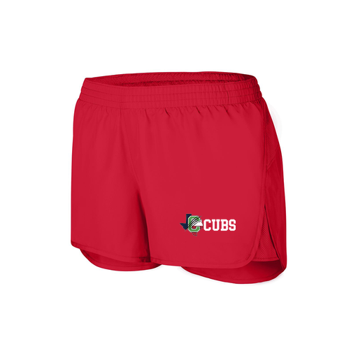 [2430.040.XS-LOGO3] Women's Performance Shorts (Female Adult XS, Red, Logo 3)