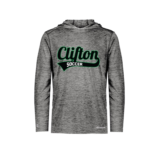 [FOLHCGBK-AS-LOGO2] Decker Men's Charge Hoodie (Adult S, Black, Logo 2)