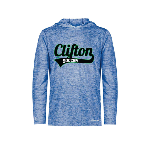 [FOLHCGRY-AS-LOGO2] Decker Men's Charge Hoodie (Adult S, Royal, Logo 2)