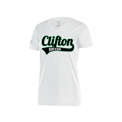 [222820.005.S-LOGO2] Ladies Movement Dri Fit Shirt (Female Adult S, White, Logo 2)